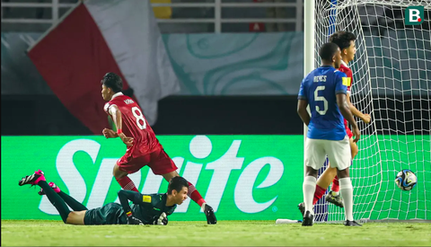Điểm tin thể thao sáng 11-11: HLV Tottenham lập hat-trick HLV hay nhất tháng - Ảnh 2. U17 Indonesia cầm chân U17 Ecuador ở trận khai mạc World Cup 2023 - Ảnh: BOLA