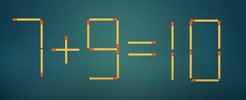 Thử tài IQ: Di chuyển một que diêm để 7+3=5-5 thành phép tính đúng - Ảnh 7.