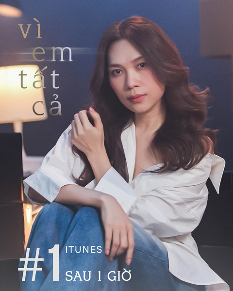 Ca khúc mới của Mỹ Tâm chiếm lĩnh top 1 iTunes chỉ sau 1 giờ ra mắt Ca khúc mới của Mỹ Tâm chiếm lĩnh top 1 iTunes chỉ sau một giờ ra mắt