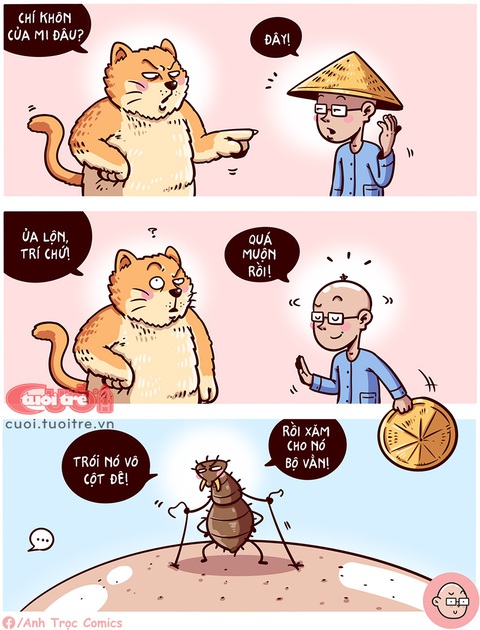 Chí khôn của ta đây: Cuộc đấu trí không giống trong cổ tích - Tranh: Anh Trọc Comics 