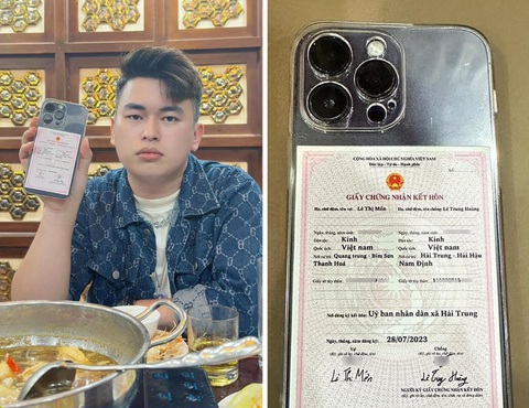 Ảnh vui 12-11: Ốp lưng điện thoại dành cho người có gia đình - Ảnh 1. Một cách "đóng dấu chủ quyền" mới lạ.