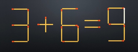 Thử tài IQ: Di chuyển một que diêm để 9x2=7+8 thành phép tính đúng - Ảnh 1.