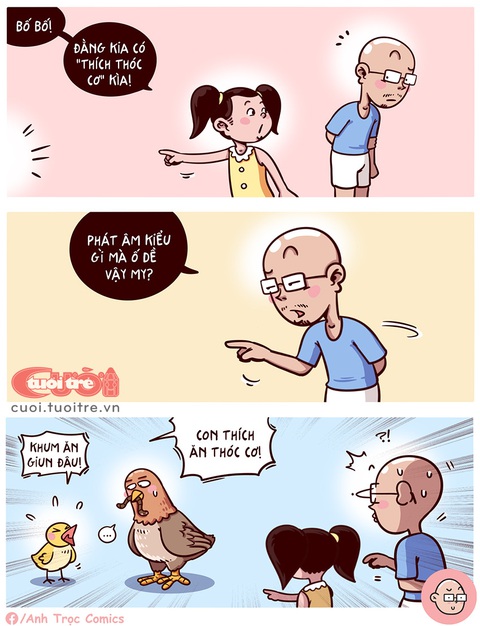 Lạ lùng 'Thích thóc cơ' không biết dùng TikTok - Ảnh 1. Sự thật về một "Thích thóc cơ" nhưng không biết dùng TikTok - Tranh: Anh Trọc Comics