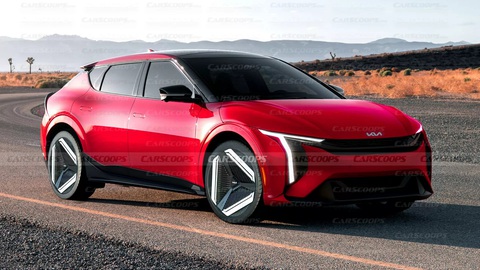 Phiên bản nâng cấp Kia EV6 sẽ ra mắt năm sau: Nội thất cải tiến, thiết kế như đàn anh cỡ lớn - Ảnh 1. Dự đoán thiết kế Kia EV6 mới nhờ bộ khung EV9 - Ảnh: Carscoops