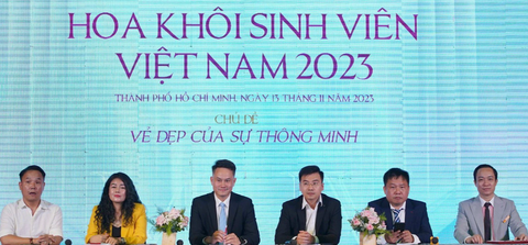 Công bố cuộc thi Hoa khôi Sinh viên Việt Nam 2023 tại TP.HCM - Ảnh: BTC Công bố cuộc thi Hoa khôi Sinh viên Việt Nam 2023 tại TP.HCM - Ảnh: BTC