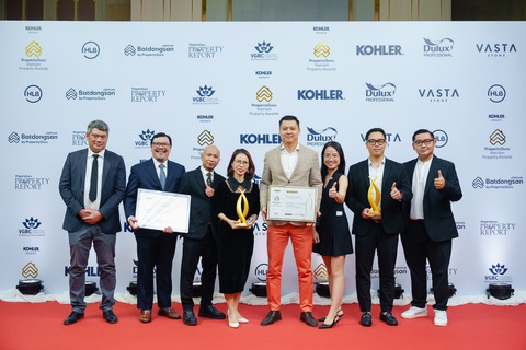 Kusto Home nhận giải thưởng 'kép' tại Vietnam Property Awards 2023 với ‘The Reflection West Lake' - Ảnh 1. Kusto Home với cú đúp giải thưởng tại Vietnam Property Awards 2023