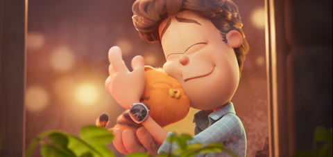 Chris Pratt và Samuel l. Jackson hóa cặp cha con nhà mèo cực quậy trong The Garfield Movie - Ảnh 5. Phim sẽ kể lại hành trình từ một chú mèo hoang đến lúc gặp cậu chủ Jon của Garfield.