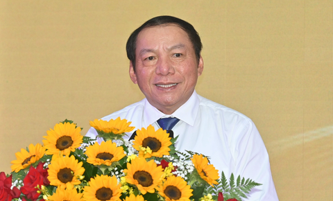 Bộ trưởng Bộ Văn hóa, thể thao và du lịch phát biểu chỉ đạo - Ảnh: QUỐC THANH Bộ trưởng Bộ Văn hóa, Thể thao và Du lịch phát biểu chỉ đạo - Ảnh: QUỐC THANH