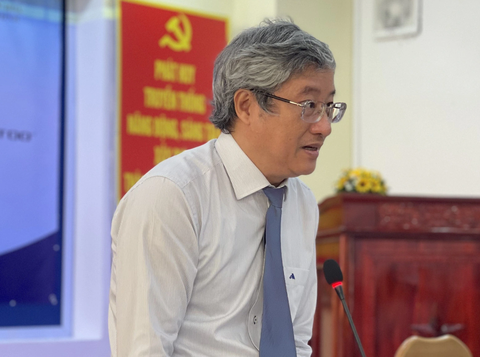 Đời sống sân khấu TP.HCM: Xây chưa nhiều, phá không ít - Ảnh 3. Thạc sĩ Phạm Bình An - phó viện trưởng Viện nghiên cứu phát triển TP.HCM - Ảnh: THÁI THÁI