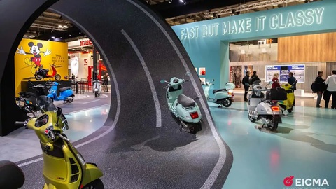 Vespa Primavera và Sprint S 2024: Không chỉ thay mỗi màu như trước, thêm bản chạy điện - Ảnh 6. Vespa Primavera và Sprint S 2024: Không chỉ thay mỗi màu như trước, thêm bản chạy điện - Ảnh 6.