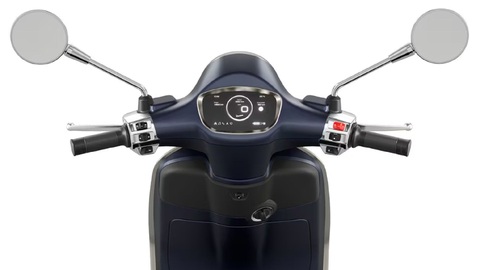 Vespa Primavera và Sprint S 2024: Không chỉ thay mỗi màu như trước, thêm bản chạy điện - Ảnh 5. Vespa Primavera Tech với màn hình 5 inch nổi bật - Ảnh: Vespa
