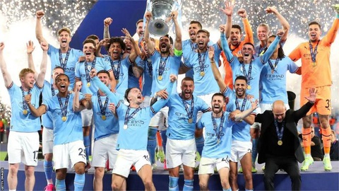 Manchester City đạt doanh thu và lợi nhuận kỷ lục nhờ 'cú ăn 3' lịch sử - Ảnh 1. Manchester City đạt doanh thu và lợi nhuận kỷ lục nhờ "cú ăn 3" lịch sử - Ảnh: Getty