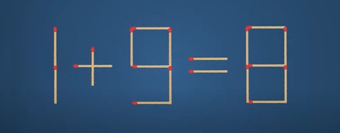 Thử tài IQ: Di chuyển một que diêm để 3+2=1-4 thành phép tính đúng - Ảnh 4.