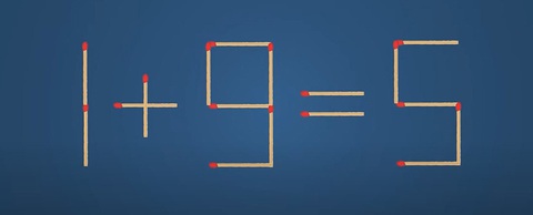 Thử tài IQ: Di chuyển một que diêm để 6+4=6-7 thành phép tính đúng - Ảnh 4.