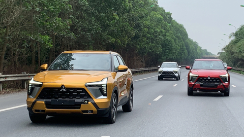 Mitsubishi Xforce so kè với Seltos, Creta: Sức mạnh không bằng, nhưng hơn nhiều mặt - Ảnh 7. Với 4 chế độ lái kết hợp hệ thống Active Yaw Control (AYC) và khoảng sáng gầm xe 222mm, Mitsubishi Xforce hứa hẹn khả năng lái xe trên bề mặt gồ ghề, trơn trượt và vượt qua những con đường ngập nước - Ảnh: Facebook