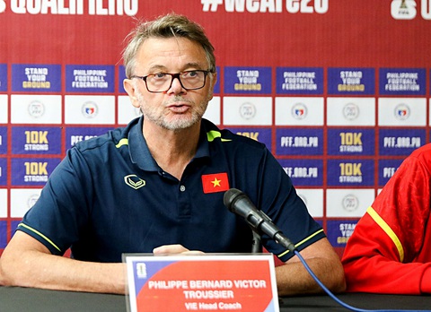 HLV Philippe Troussier cho biết tuyển Việt Nam đã hoàn thiện mọi thứ như ông mong muốn - Ảnh: HỮU TẤN HLV Philippe Troussier cho biết tuyển Việt Nam đã hoàn thiện mọi thứ như ông mong muốn - Ảnh: HỮU TẤN