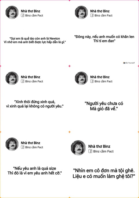 Rapper Binz đổi nghề lạ? - Ảnh 1. Loạt những câu thơ suy tình, phù hợp "thả thính" tạo hiệu ứng cực lớn đến từ thương hiệu "Nhà thơ Binz"
