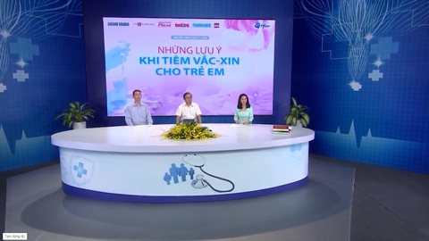 Chuyên gia tư vấn những lưu ý khi tiêm vắc xin cho trẻ em - Ảnh 1. Chuyên gia tư vấn những lưu ý khi tiêm vắc xin cho trẻ em