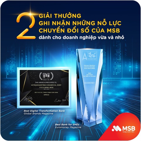 MSB cấp hạn mức tín chấp online lên đến 15 tỉ đồng - Ảnh 3. MSB cấp hạn mức tín chấp online lên đến 15 tỉ đồng - Ảnh 3.