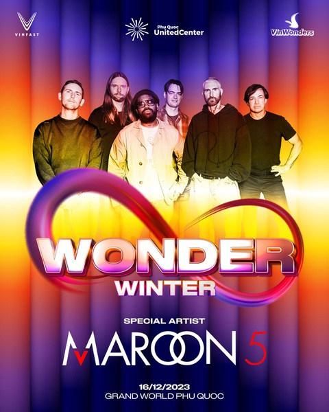 Toàn cảnh quần thể nghỉ dưỡng “đón sóng” Maroon 5 và 8Wonder Winter Festival - Ảnh 10. Poster chương trình 8Wonder Winter Festival. Ảnh: Đ.H
