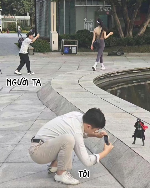 Ảnh vui 16-11: Vợ xây tường gạch 'cắt đôi' cái giường - Ảnh 2. Ông chú U40 kiểu...