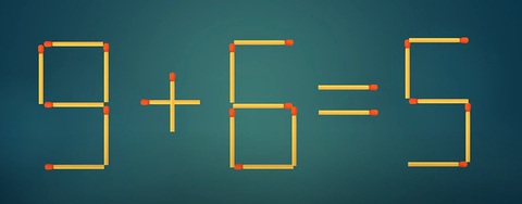 Thử tài IQ: Di chuyển một que diêm để 9+1=0+0 thành phép tính đúng - Ảnh 7.