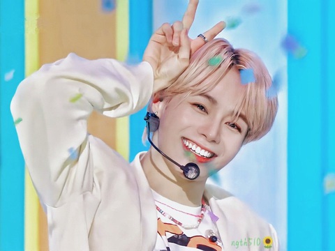 Nhóm nhạc K-pop có thành viên Việt Nam trình diễn tại Hò Dô 2023 - Ảnh 3. Hanbin tên thật là Ngô Ngọc Hưng, sinh năm 1998 tại Yên Bái - Ảnh: Naver