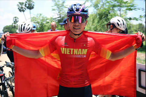 Nguyễn Thị Thật chính thức nhận suất dự Olympic 2024 - Ảnh 1. Nguyễn Thị Thật chắc suất tham dự Olympic 2024 - Ảnh: FBNV