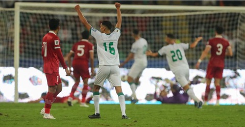 Thảm bại 1-5 ở Iraq, HLV Shin Tae Yong hẹn 'phục thù' ở Indonesia - Ảnh 1. Indonesia đã thảm bại 1-5 trước Iraq trên sân khách Basra International - Ảnh: AFC
