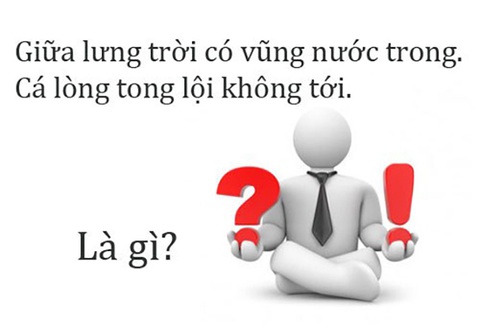 Câu đố hack não: Cái gì vừa bằng một thước, mà bước không qua? - Ảnh 4. Câu đố hack não: Cái gì vừa bằng một thước, mà bước không qua? - Ảnh 4.