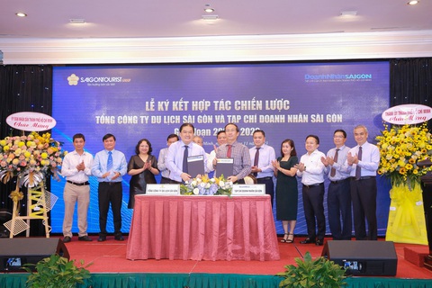 Hệ thống khách sạn Saigontourist Group là điểm hẹn hàng tháng của cộng đồng doanh nghiệp - Ảnh 1. Saigontourist Group triển khai thực hiện các chương trình liên kết với các đơn vị - Ảnh: SGT