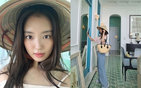 Tin tức giải trí 18-11: Hanyu Yuzuru ly hôn sau ba tháng kết hôn, Lee Se Young đến Phú Quốc - Ảnh 7. Lee Se Young khoe ảnh đội nón lá, check-in tại Phú Quốc - Ảnh: Facebook nhân vật