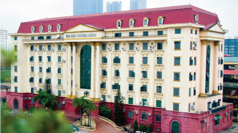 Yêu cầu chế tài nghiêm khắc 2 trường đại học dân lập chưa chuyển đổi sang tư thục - Ảnh 1. Trường đại học dân lập Phương Đông chưa chuyển đổi theo quy định - Ảnh: ĐHPĐ