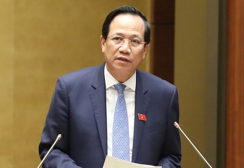 Nhiều người chưa kịp hưởng lương hưu đã mất, bộ chuyên ngành nói gì?- Ảnh 1. Bộ trưởng Bộ Lao động - Thương binh và Xã hội Đào Ngọc Dung - Ảnh: GIA HÂN