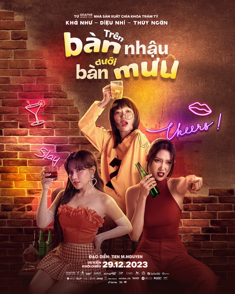 Trên bàn nhậu dưới bàn mưu: Đôi bạn thân Diệu Nhi - Thuý Ngân bị lừa hết tiền tiết kiệm - Ảnh 1. Bộ ba Diệu Nhi - Thúy Ngân - Khả Như: những “thành phần” mà nhóm bạn nào cũng có!