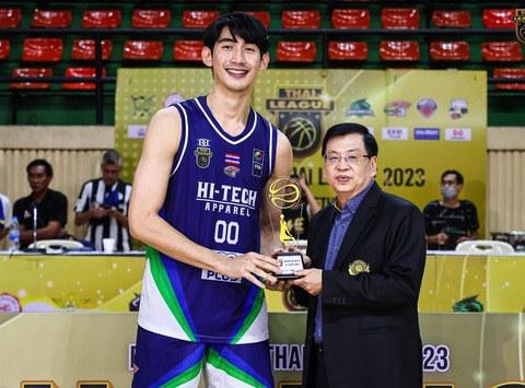 Kỷ lục gia giải bóng rổ VBA xuất hiện tại VPrime 3x3 - Ảnh 5. Tuyển thủ bóng rổ Thái Lan Chanatip Jakrawan - Ảnh: VBA