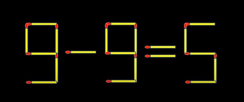 Thử tài IQ: Di chuyển một que diêm để 4+7=5-4 thành phép tính đúng - Ảnh 7.