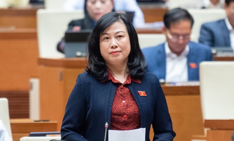 Bộ trưởng Đào Hồng Lan phản hồi đề xuất bảo hiểm y tế chi trả cho người dân tự mua thuốc- Ảnh 1. Bộ trưởng Bộ Y tế Đào Hồng Lan - Ảnh: GIA HÂN