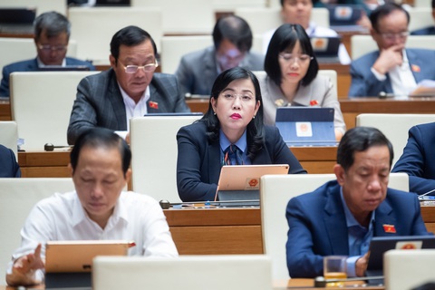 Đại biểu Quốc hội tham dự kỳ họp - Ảnh: GIA HÂN Đại biểu Quốc hội tham dự kỳ họp - Ảnh: GIA HÂN