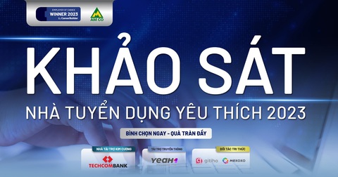 CareerBuilder khởi động chương trình 'Nhà tuyển dụng yêu thích 2023'- Ảnh 1. Chương trình "Nhà tuyển dụng yêu thích 2023" do CareerBuilder tổ chức chính thức bắt đầu - Nguồn hình: CareerBuilder
