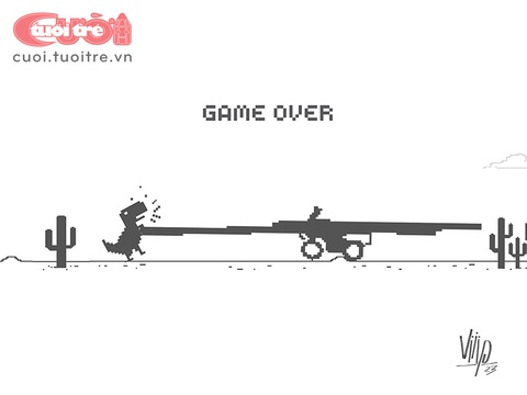 'Game over' vì ba gác chở hàng cồng kềnh - Ảnh 1. Game over với ba gác chở hàng cồng kềnh - Tranh Viiip