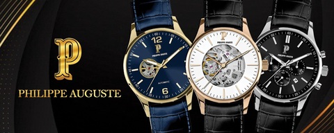 Black Friday - ‘siêu bão’ giảm giá cuối cùng trong năm tại Đăng Quang Watch - Ảnh 2. Đồng hồ Philippe Auguste dành riêng cho quý ông với ưu đãi 20%