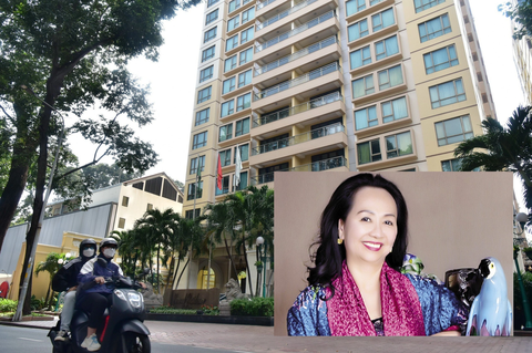 Cả trăm ngàn tỉ chủ tịch Vạn Thịnh Phát chiếm đoạt đã đi đâu? - Ảnh 2. Tòa nhà Sherwood Residence, số 127 Pasteur, quận 3, TP.HCM, cũng là nhà của bà Trương Mỹ Lan, nơi các lái xe chở hàng trăm ngàn tỉ từ SCB về - Ảnh: T.T.D.