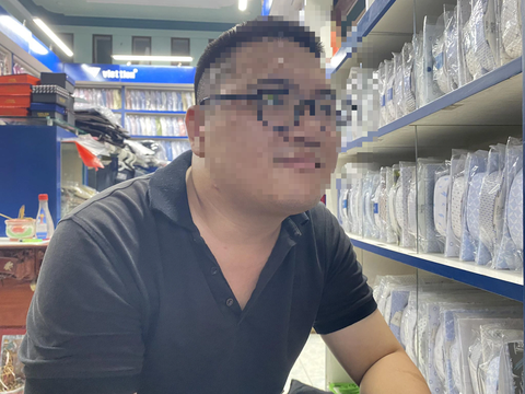 Camera ghi lại cảnh hai nghi phạm cướp ngân hàng ở Đà Nẵng- Ảnh 4. Anh Thành, người chứng kiến vụ cướp - Ảnh: LÊ TRUNG