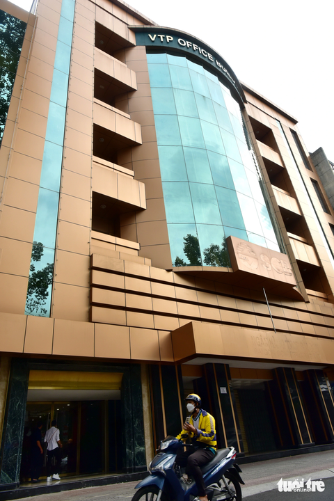 Toà nhà 193-203 Trần Hưng Đạo, Phường Cô Giang, Quận 1, TP.HCM trước đây là trụ sở của ngân hàng SCB - Ảnh: T.T.D. Tòa nhà 193-203 Trần Hưng Đạo, phường Cô Giang, quận 1, TP.HCM trước đây là trụ sở của Ngân hàng SCB - Ảnh: T.T.D.