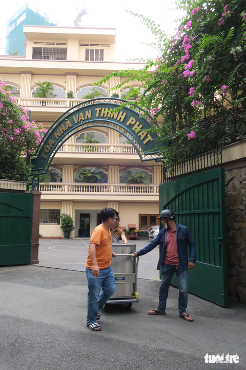 Toà nhà 193-203 Trần Hưng Đạo, Phường Cô Giang, Quận 1, TP.HCM (tọa lạc phía sau trụ sở cũ của ngân hàng SCB) - Ảnh: T.T.D. Tòa nhà 193-203 Trần Hưng Đạo, phường Cô Giang, quận 1, TP.HCM (tọa lạc phía sau trụ sở cũ của Ngân hàng SCB) - Ảnh: T.T.D.