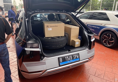 Đoàn 5 chiếc Hyundai Ioniq 5 chạy hơn 2.700km xuyên Đông Nam Á, sắp đến Việt Nam- Ảnh 8. Đoàn 5 chiếc Hyundai Ioniq 5 chạy hơn 2.700km xuyên Đông Nam Á, sắp đến Việt Nam- Ảnh 8.