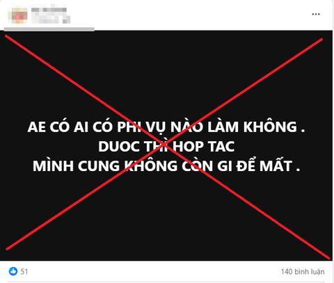 Báo động tình trạng lên mạng rủ nhau làm liều- Ảnh 3. Một bài đăng trong nhóm "Hội những người vỡ nợ muốn làm liều" - Ảnh: Chụp màn hình