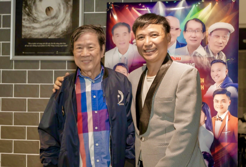 Nhạc sĩ Nguyễn Vũ (bìa trái) và nhạc sĩ Tô Hiếu - người tổ chức đêm nhạc thiện nguyện - Ảnh: BTC Nhạc sĩ Nguyễn Vũ (trái) và nhạc sĩ Tô Hiếu - người tổ chức đêm nhạc thiện nguyện - Ảnh: BTC