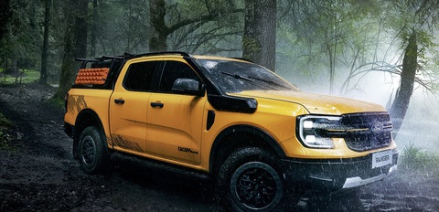 Ford Ranger 2023 ra mắt Trung Quốc với tên gọi mới- Ảnh 1. Ford Ranger đời mới ra mắt Trung Quốc với tên gọi không giống ai là Youqixia - Ảnh: Ford China